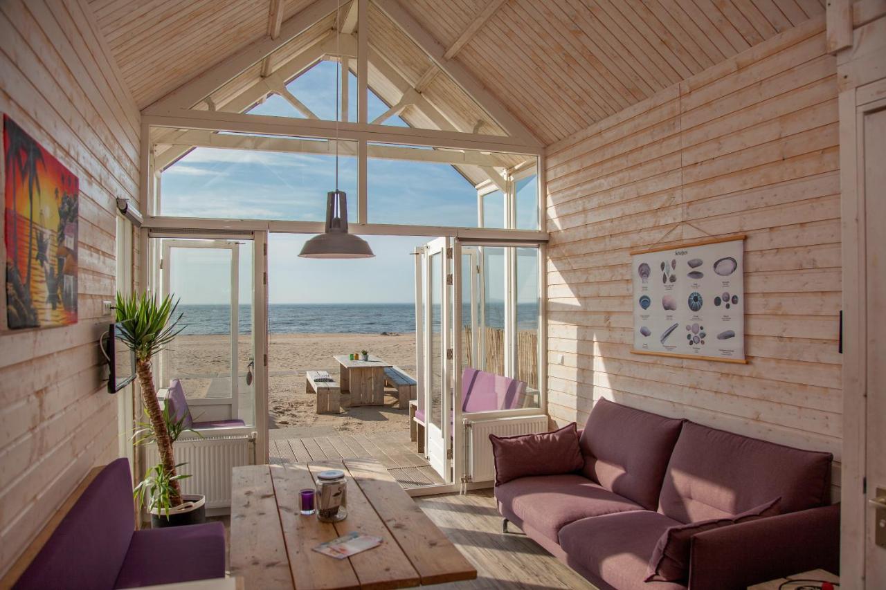 Surf En Beach Strandhuisjes Katwijk aan Zee Εξωτερικό φωτογραφία