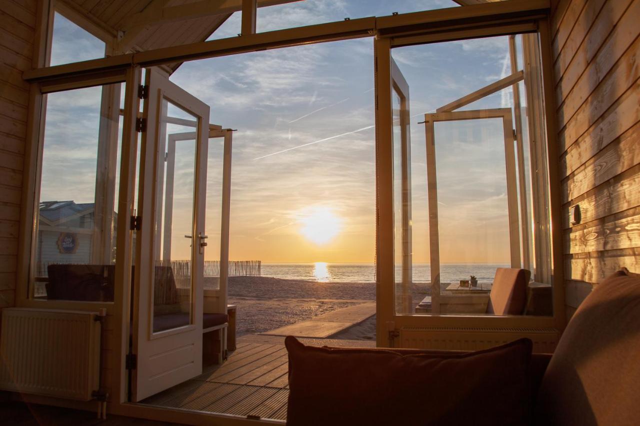Surf En Beach Strandhuisjes Katwijk aan Zee Εξωτερικό φωτογραφία